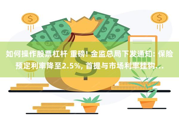 如何操作股票杠杆 重磅! 金监总局下发通知: 保险预定利率降至2.5%, 首提与市场利率挂钩…