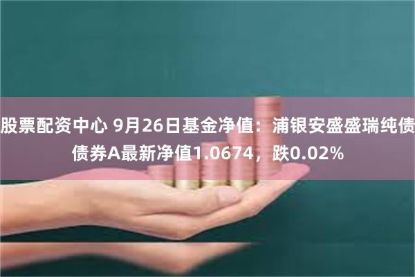 股票配资中心 9月26日基金净值：浦银安盛盛瑞纯债债券A最新净值1.0674，跌0.02%