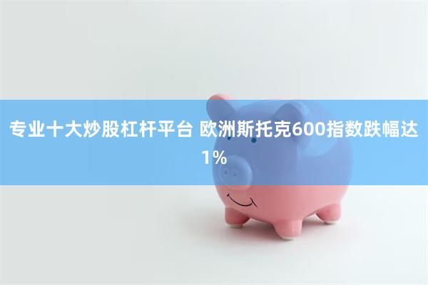 专业十大炒股杠杆平台 欧洲斯托克600指数跌幅达1%