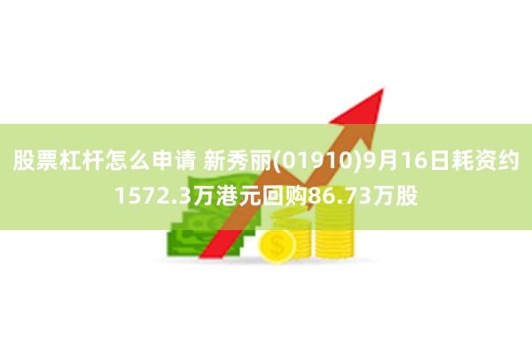 股票杠杆怎么申请 新秀丽(01910)9月16日耗资约1572.3万港元回购86.73万股