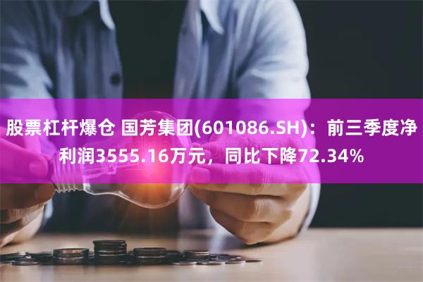 股票杠杆爆仓 国芳集团(601086.SH)：前三季度净利润3555.16万元，同比下降72.34%