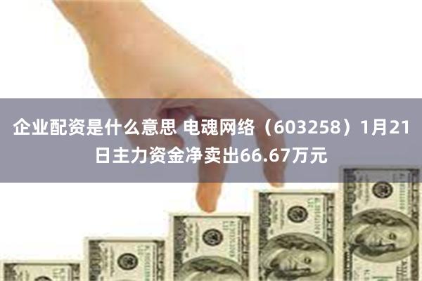 企业配资是什么意思 电魂网络（603258）1月21日主力资金净卖出66.67万元